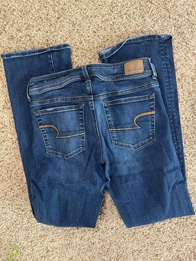 American Eagle Outfitters Dark Blue Flare Jeans